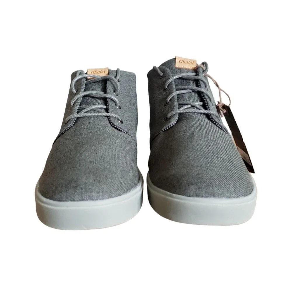 OluKai Nana Hele Wai'apo Dusty Olive Waterproof shoes Chukka Boots Size 13